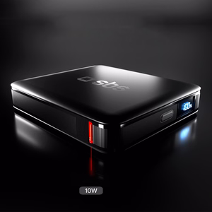 SBS HD 10W 5000mAh USB-C Akupank koos LCD Ekraan - must