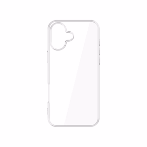3mk Clear Ümbris Eco jaoks Apple iPhone 16 plus - läbipaistev