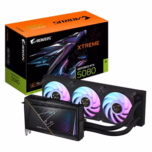 GIGABYTE AORUS GeForce RTX 5080 XTREME videokaart