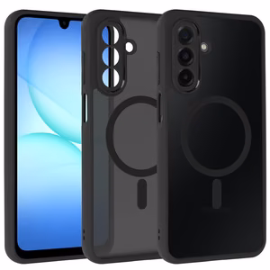 Full Matte Mag Cover jaoks Samsung Galaxy A17 5G must