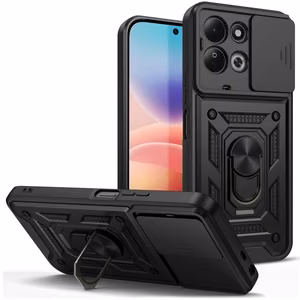 Tech-Protect CamShield Pro ümbris Xiaomi Redmi 17 4G / 5G jaoks, must