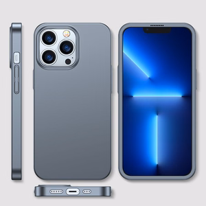 Joyroom 360 Full Case esi- ja tagakate iPhone 13 Pro Max'ile + karastatud klaasist ekraanikaitsekile hall (JR-BP928 tranish)