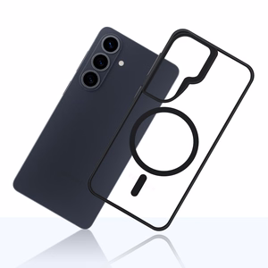 3mk Satin Armor MagCase for Samsung Galaxy S26 - läbipaistev must