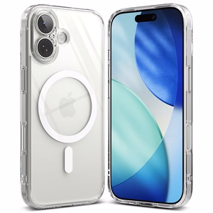 Ringke Fusion Magnetic MagSafe Ümbris jaoks iPhone 17 - Clear