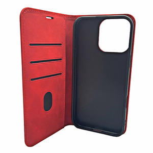 Smart Suede case for Samsung Galaxy S26 punane