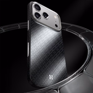 Benks Magnetic Armor Air Armor Grid Kevlar Ümbris Metal Frame 600D (B068) jaoks Iphone 17 Air must