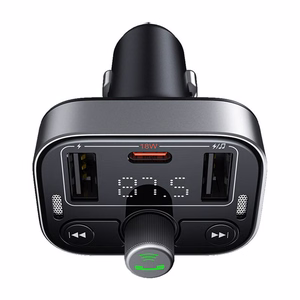 FM-передатчик Baseus S-09 Pro, Bluetooth (черный)