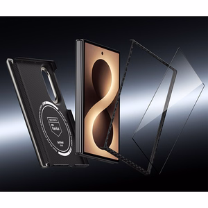 Benks Magnetic Armor Grid Air Grand Combo ümbris Samsung Galaxy Z Fold 8 jaoks, must (C.K.FL.SA.BK.0060)
