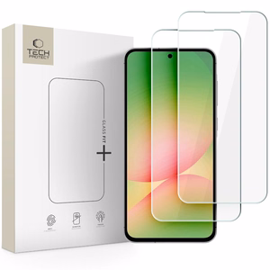 Tech-Protect Glass Fit+ 2-pack karastatud klaas Samsung Galaxy A37 / A57 5G jaoks