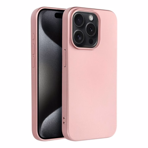 METALLIC Ümbris jaoks IPHONE 15 Pro roosa