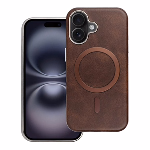 GENTLEMAN MAG COVER Ümbris compatible koos MagSafe jaoks IPHONE 16 PRO pruun