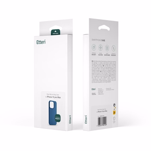 Etteri Silicone Mag ümbris iPhone 15 6,1" tumesinine