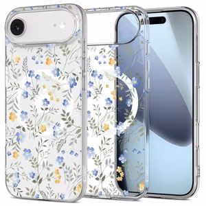 Tech-Protect FlexAir MagSafe Ümbris jaoks iPhone 17 Air - Daisies with Leaves