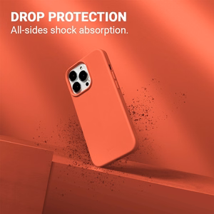 Crong Color Cover ümbris seadmele iPhone 13 Pro, korallpunane