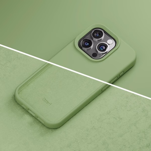 Etteri Silicone ümbris jaoks iPhone 15 Pro Max 6,7" light roheline