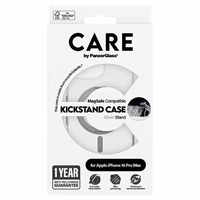 CARE by PanzerGlass Feature Kickstand Ümbris iPhone 16 Pro Max 6.9" hõbedane/hõbedane MagSafe 1328