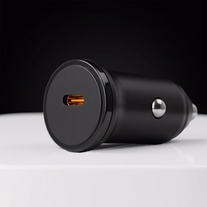 Blavec Автомобильное зарядное устройство BS-01C-C Road — Type C — PD 20W с кабелем Type C — Type C (CCBS01CCR-CB) чёрный