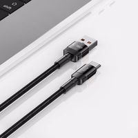 Tech-Protect UltraBoost Evo USB-C / USB-A kaabel 100W 5A 1m - must