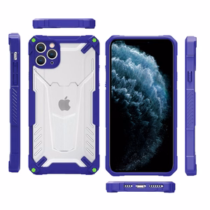 Tel Protect Hybrid Ümbris jaoks Iphone 13 Pro Max Tumesinine