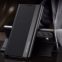 Sleep Ümbris Pro Samsung Galaxy S24 FE Ümbris with Flip and Stand - must