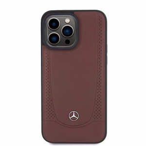 Mercedes MEHCP15LARMRE iPhone 15 Pro 6.1" punane/punane hardcase Leather Urban Bengale