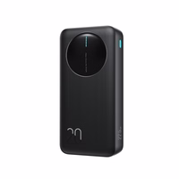 Joyroom JR-PBF14 Pro akupank 22.5W 20000mAh digitaalse ekraaniga 2x USB-A 1x USB-C - must