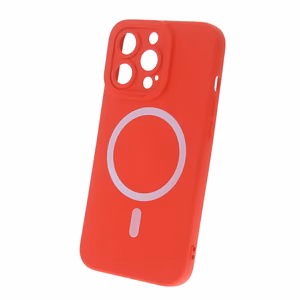 Silicon Mag ümbris for iPhone 16 Plus 6,7" punane