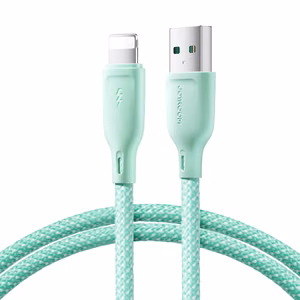 Joyroom Multi-Color Series S-A34 USB-A / Lightning 3A kaabel 1m - roheline