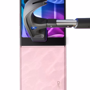 Infinix Zero Flip (front) – 3mk Silky Matt Pro telefoni ekraanikaitse
