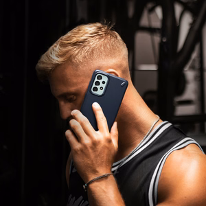 Ringke Onyx vastupidav kate Samsung Galaxy A73-le tumesinine