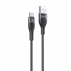 YESIDO CABLE CA121 18W USB/TYPE-C 1M 2A BLACK