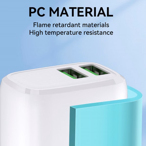 Wozinsky CUWCW 2.4A 2 x USB-A Wall Laadija - valge