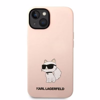 Karl Lagerfeld KLHCP14MSNCHBCP iPhone 14 Plus 6.7" hardcase roosa/roosa Silicone Choupette
