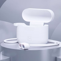 3mk Silicon AirPods Ümbris jaoks AirPods Pro / AirPods Pro 2 - valge