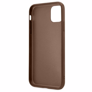 Guess 4G Metal kuldne Logo Ümbris jaoks iPhone 11 / Xr 6.1" - Brown