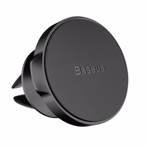 Universal car phone holder Baseus SUER-A01 for using on ventilation grille, magnetic fixing, black