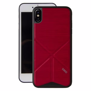 Чехол Uniq Transforma Ligne для iPhone X/Xs красный/огненно-красный