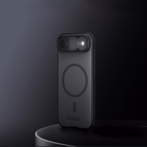 Nillkin CamShield Pro MagSafe Compatible Ümbris jaoks iPhone 17 Air - Läbipaistev Must