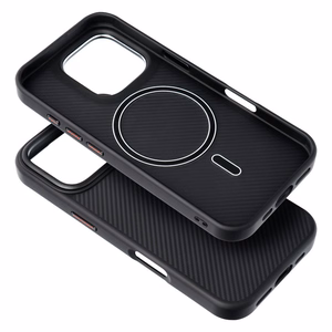 Ümbris jaoks iPhone 14 PRO MAX Carbon Elite Mag Cover compatible with MagSafe must