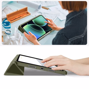 Tech-Protect SmartCase Pen чехол Xiaomi Pad 11,2" - оливковый