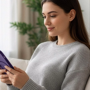 3mk Smoke MagCase ümbris iPhone Air jaoks - lilla