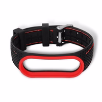 Elastomer strap LIFESTYLE jaoks XIAOMI Mi Band 7 must (04)