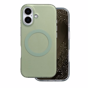 Tecto Shield Mistiq Mag ümbris mudelile iPhone 17 6,3", oliivroheline