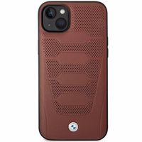 Ümbris BMW BMHCP14S22RPSR iPhone 14 6.1" burgundy/burgundy Leather Seats Pattern