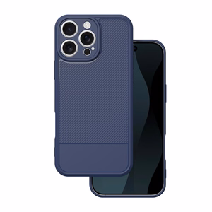 Simple Carbon чехол iPhone 17 Pro Max 6,9" синий