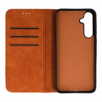 Wonder Prime Ümbris jaoks Samsung Galaxy A55 5G brown