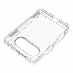 Läbipaistev Forcell F-Protect 4sD-i Clear 2.5 mm Premium Hinge ümbris iPhone Duo jaoks