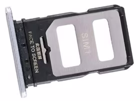 SIM card holder Xiaomi Redmi Note 13 Pro+ 5G Moonlight Valge ORG