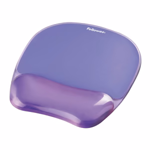 Fellowes CRYSTAL hiire ja randme alus geel lilla