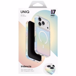 Uniq Iridescia Magclick Charging Ümbris jaoks iPhone 17 Pro - Multicolor